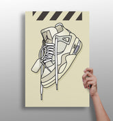 Sneakers Aluminum Print.